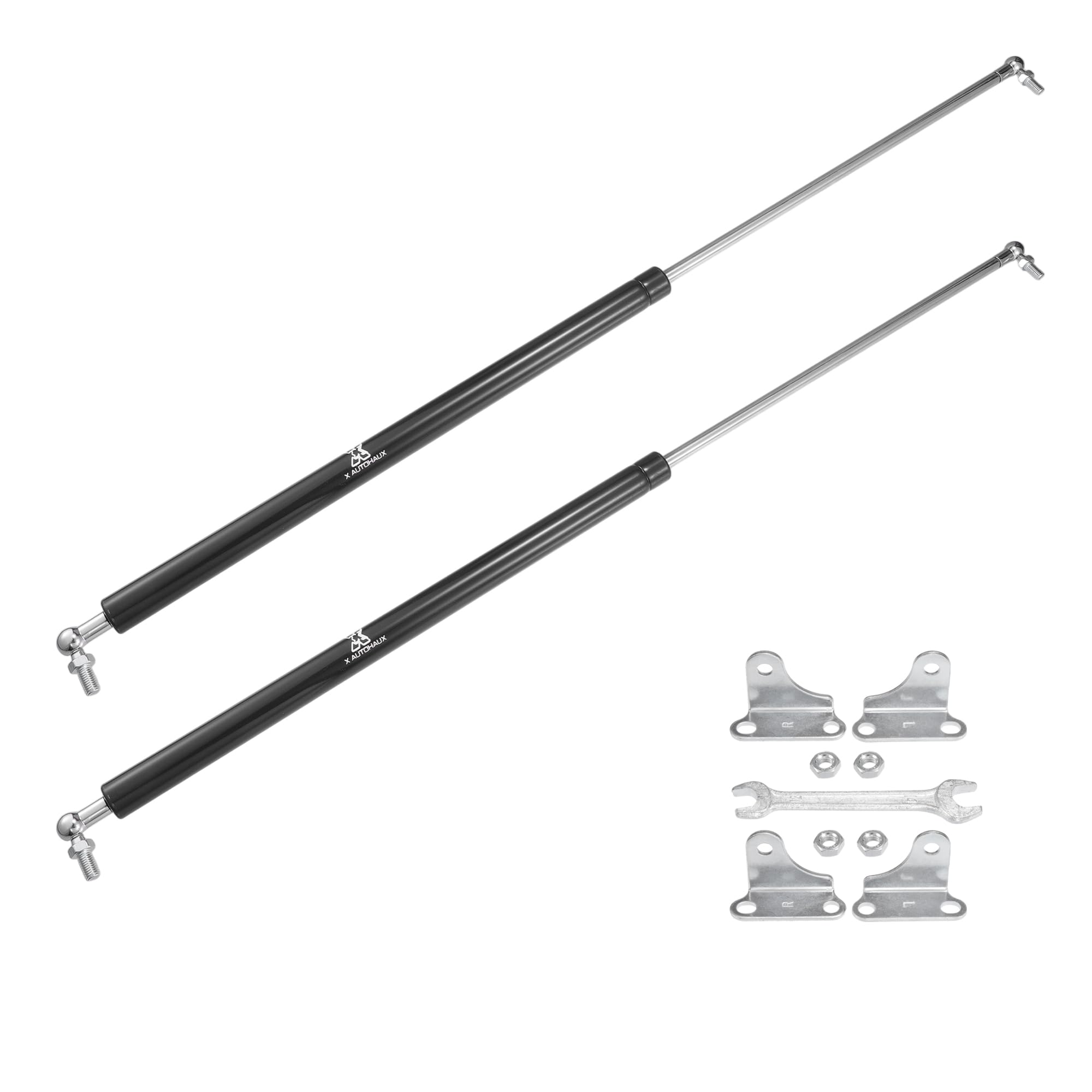 2 Vérins à Gaz Universels 30,5cm - Force 150N/15kg Pour Capot, Hayon, Coffre Voiture, Camping-car, Bateau