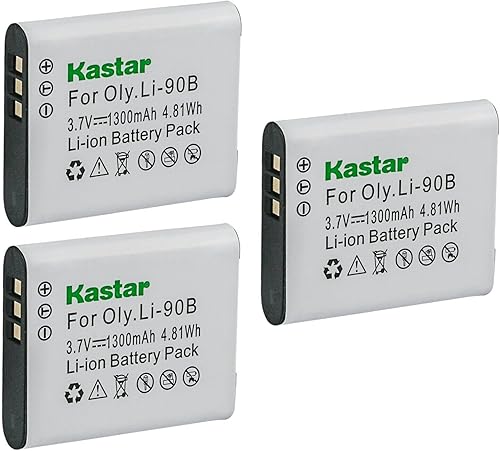 Miniatura 5 de Kastar Paquete de 2 baterías de repuesto para batería Ricoh DB-110 DB110, Ricoh Theta V 360, cámara esférica Ricoh Theta Z1 360, PEN1067, 910830,