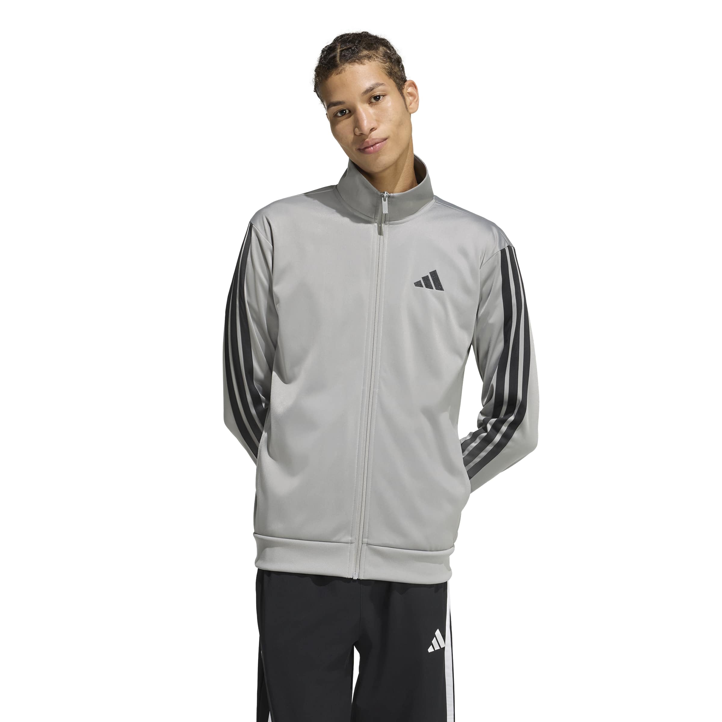adidas Men's 3-Stripes Tricot Track Top