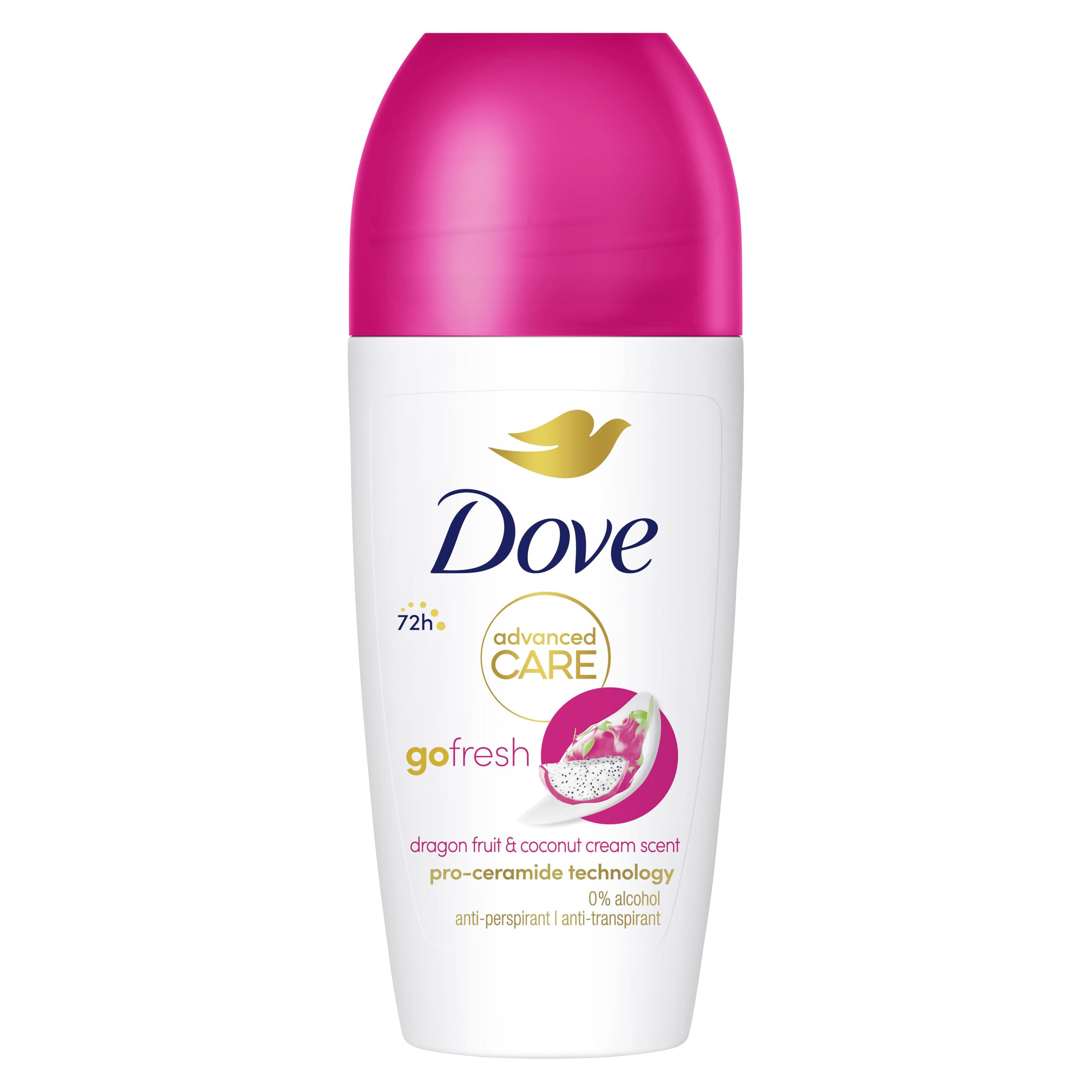 Dove Women Dragonfruit & Coconut Cream Anti-Perspirant Roll-On 50ml