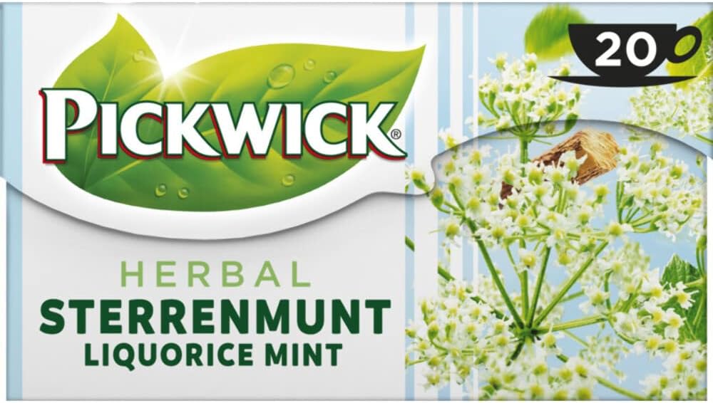 Pickwick Tea Sterrenmunt (20 tea bags)