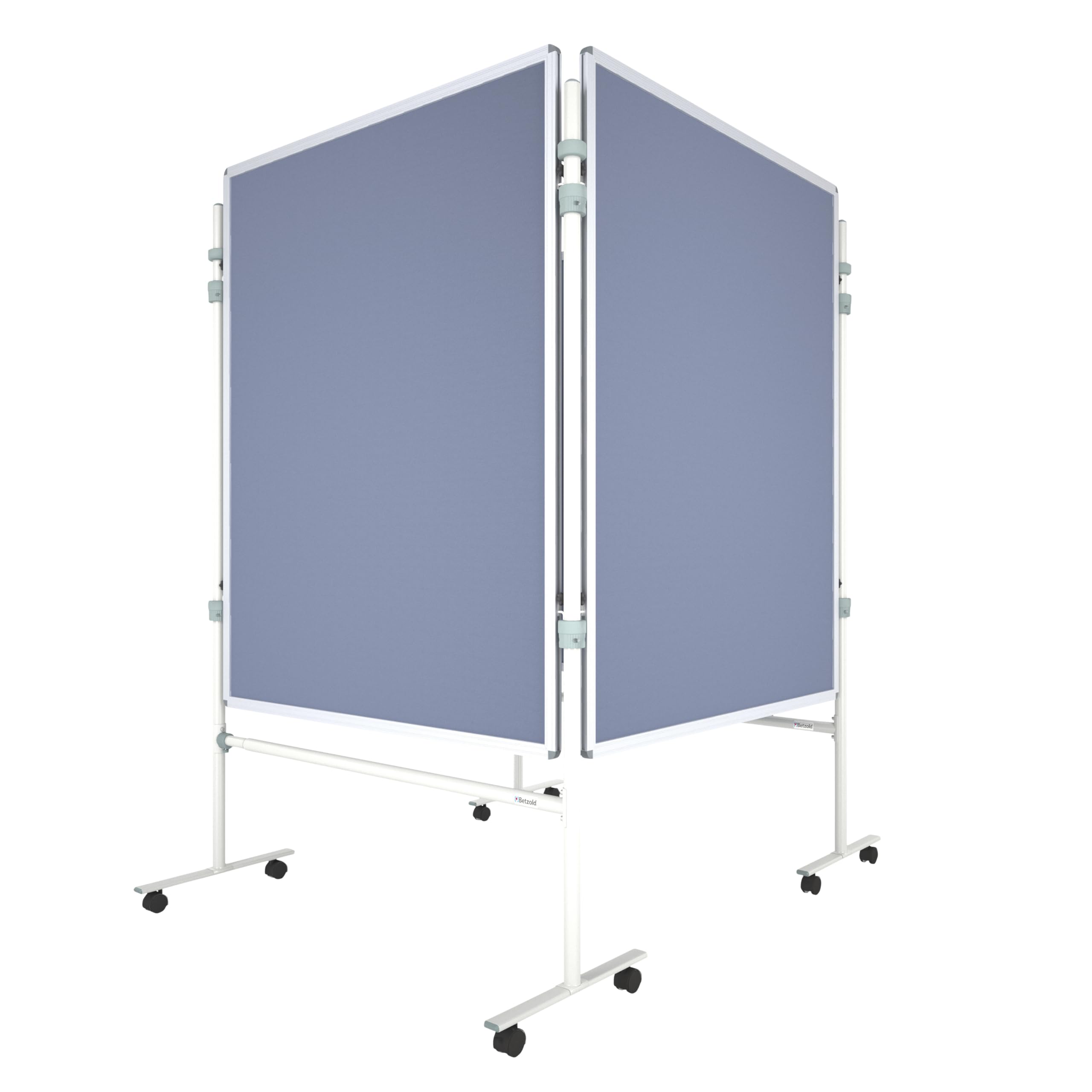 Betzold - Stellwand-Cart Sparset Quadrat - Moderationstafel, mobile Trennwand, Pinnwand