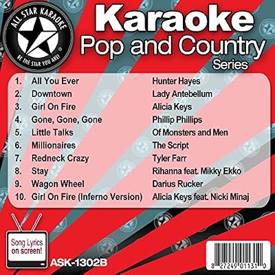 All Star Karaoke Pop and Country Series