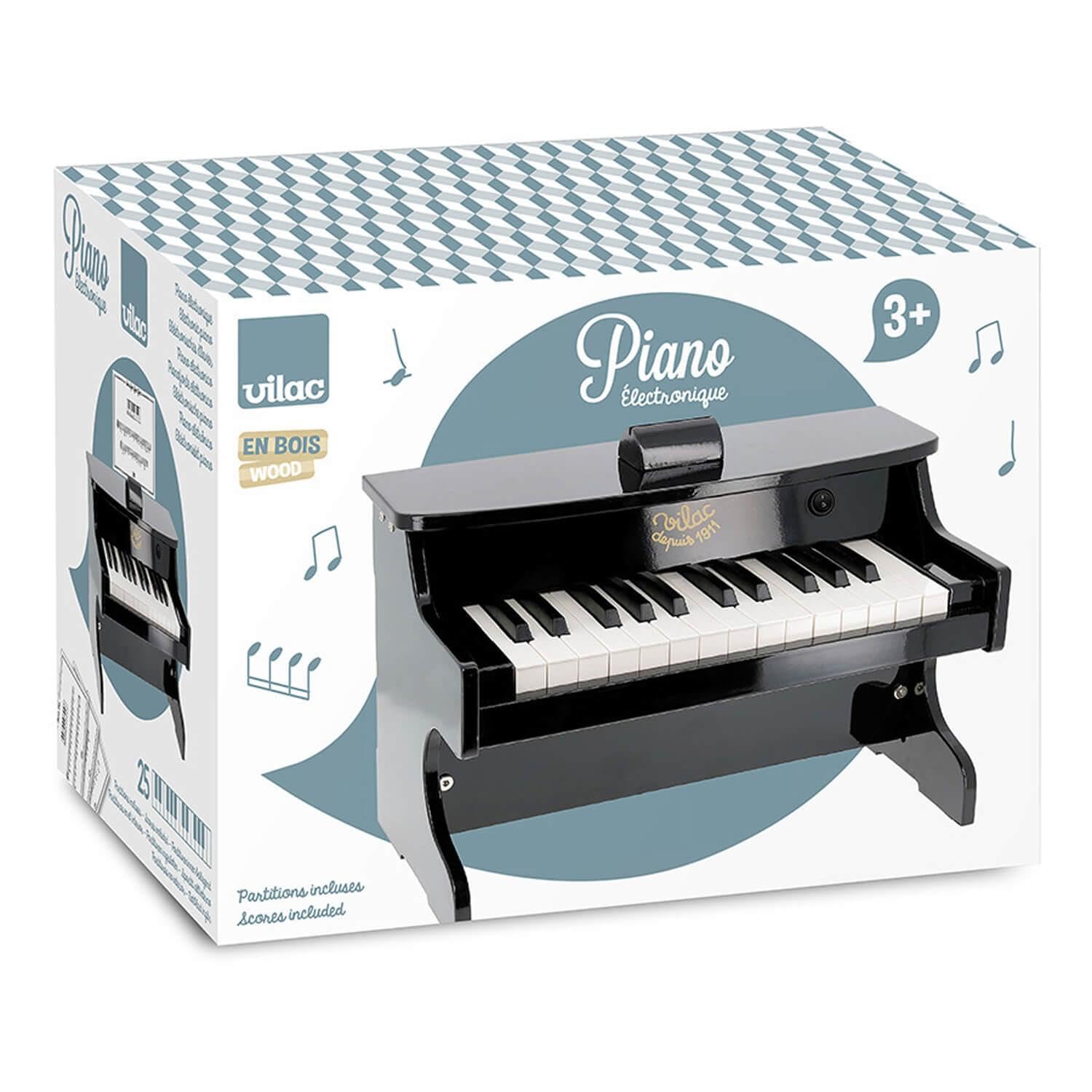 Konges Sløjd Piano van hout • Creme • de Bijenkorf