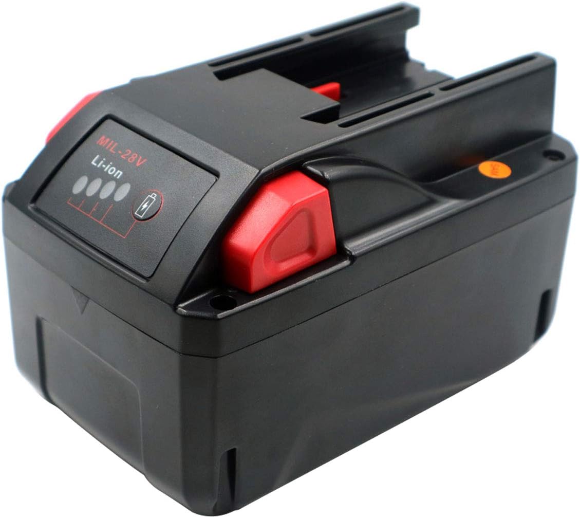 2000mAh Fit for MIL28V Battery li-ion Battery for Miwaukee 28V Battery M28,V28,48-11-2830,0726-22,0780-20,0724-24,0719-22,0730-22,0779-22, 0729-21,0729,0725,0719,0740,F39,Rechargeable Battery