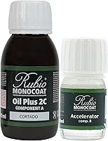 Vista 41 de Rubio Monocoat Aceite para Acabado de Madera 175 pies² - Puro Oil Plus 2C Aceite de Linaza para Madera Rápido de Secar, Ecológico para Uso