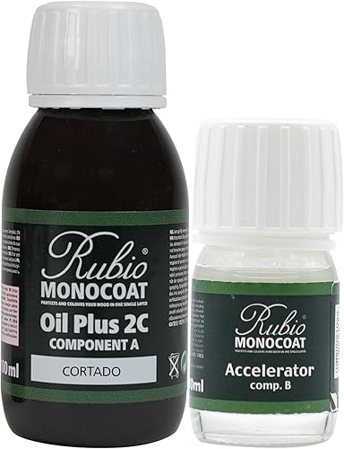 Miniatura 93 de Rubio Monocoat Plus 2C Pure Eco2 - Aceite para manchas de madera, color transparente
