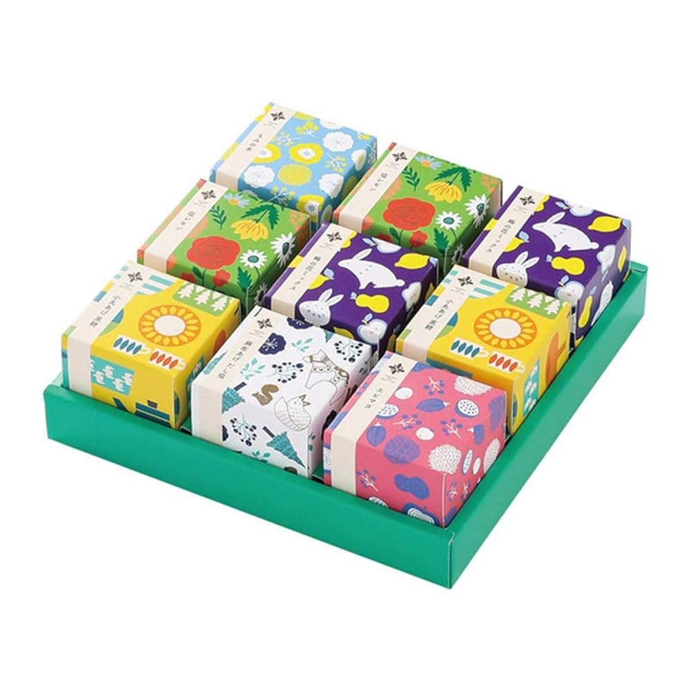 売切れました！ 激安！ キューピー 1〜9巻 Amazon | あげ餅 キューブギフト (9個セット) 花菓匠あられ1個