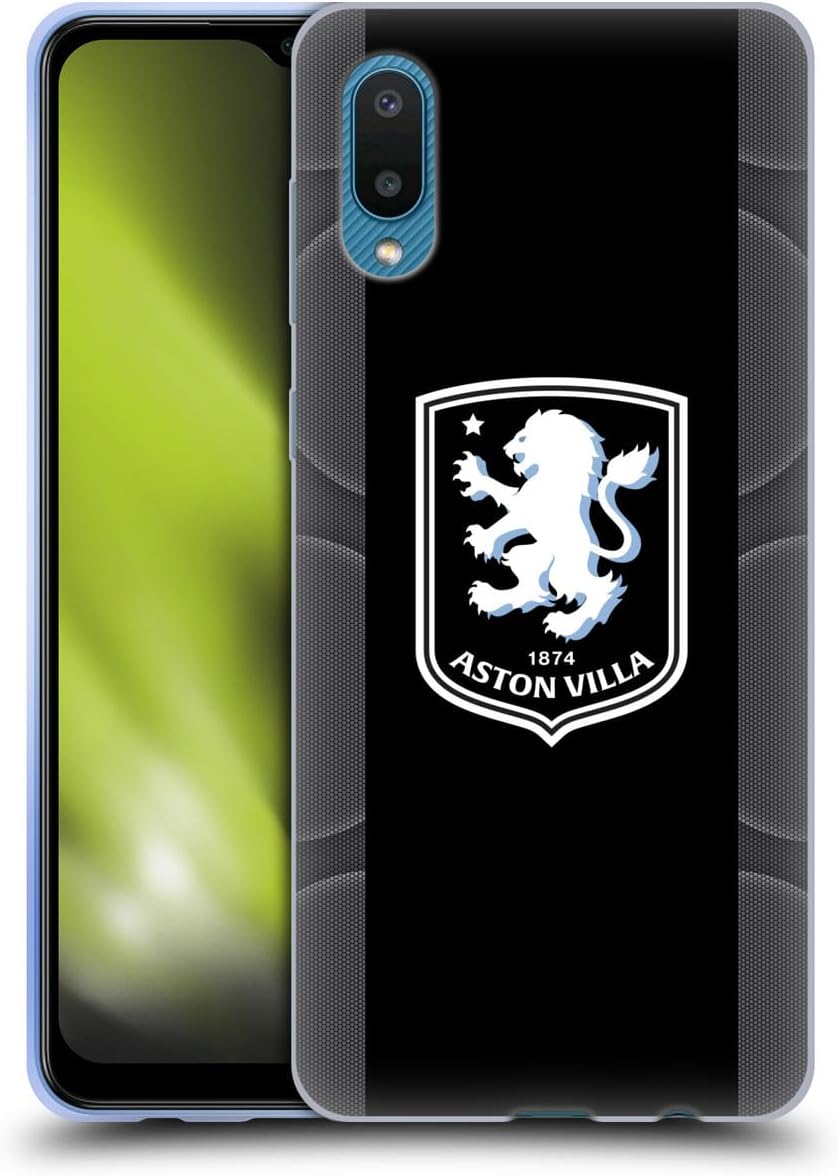 Head Case Designs Officially Licensed Aston Villa Football Club Away 2025/26 Crest Kit Gel Case [Military Grade Protection] Compatible With Samsung Galaxy A02/M02 (2021)