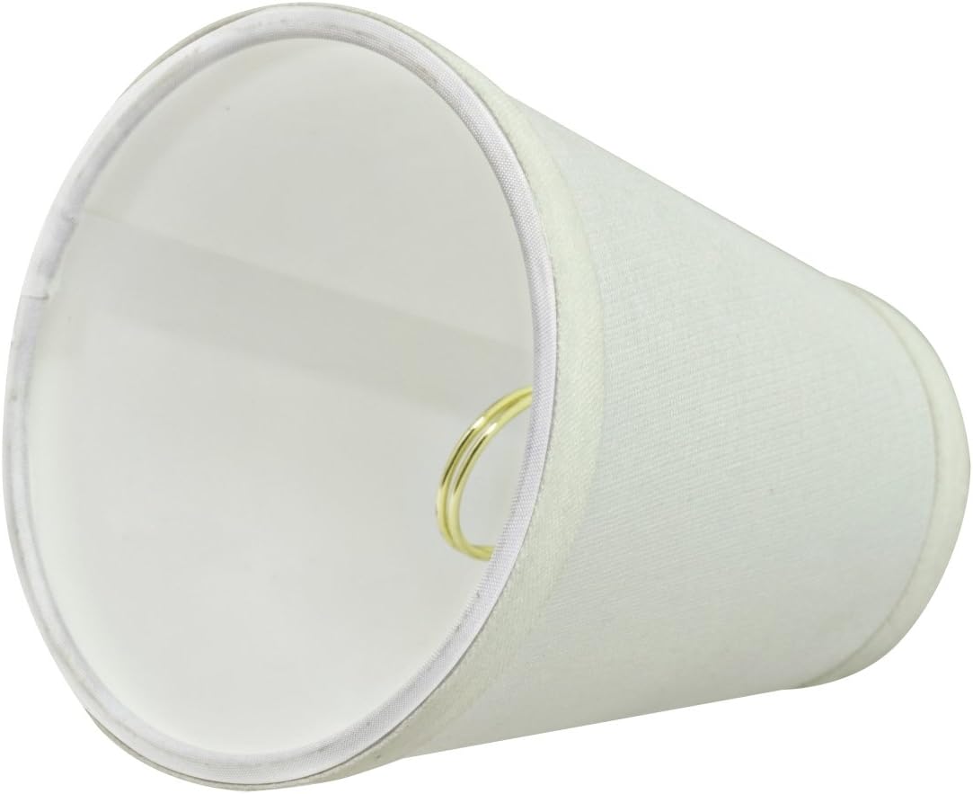 Uр Tо 40% оƒƒ Aspen Creative 32654-6 Small Hardback Empire Shape Chandelier Clip-On Lamp Shade Set (6 Pack), Transitional Design in Off White, 4 bottom width (2 1/2 x 4 x 5 ) Rеvіеw Dіѕсоunt Aspen Creative 32654-6 Small Hardback Empire Shape Chandelier Clip-On Lamp Shade Set (6 Pack), Transitional Design in Off White, 4 bottom width (2 1/2 x 4 x 5 )