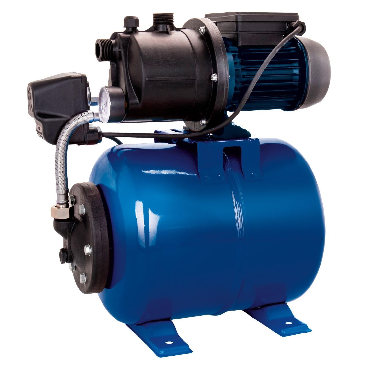 SPID’O - Groupe de surpression GC-800P-20H 800 W - Surpresseur 20 L 3400 L/h max 4,2 bars - Pompe automatique - Eau claire - Raccord 26/34 1"