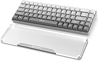 Vista 18 de SELORSS Reposamuñecas Acrílico para Teclado Pro- TENKEYLESS Teclado 80%- Reposapalmas Ergonómico para Teclados Mecánicos para Teclado