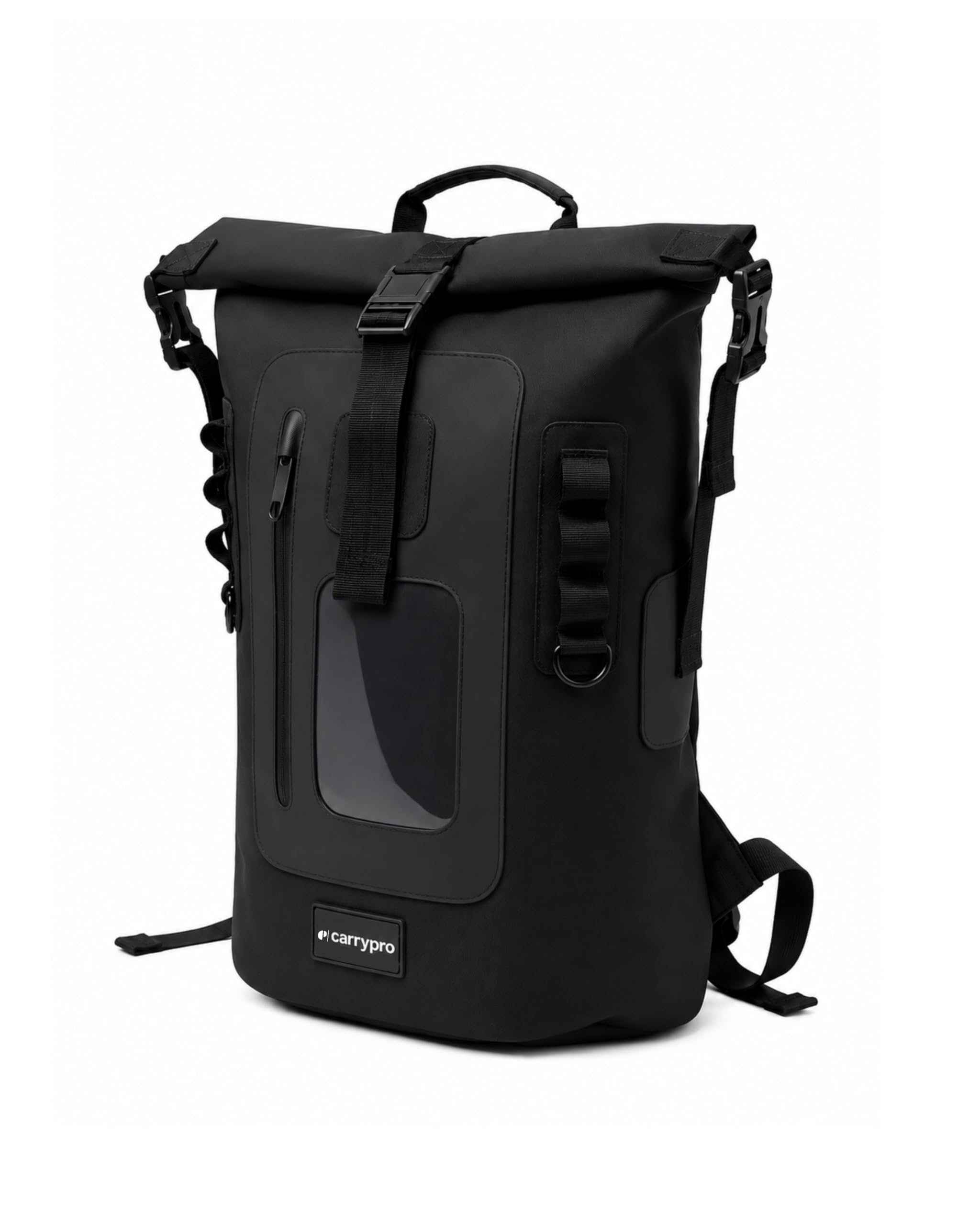 MOJO 20 Ltrs, Everyday Backpack (Fits Laptop Up to 15.6 inch), Roll-Top, Water Resistant Fabric, Ultra Lightweight Backpack for Women and Men,365 Days Warranty, Made In India-image-20