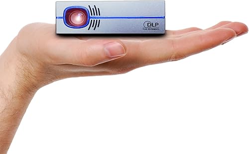 Miniatura 1 de AAXA P8 Smart LED DLP Mini proyector, WiFi Bluetooth, Android 10.0, duplicación inalámbrica para teléfonos inteligentes, entrada USBC y HDMI,