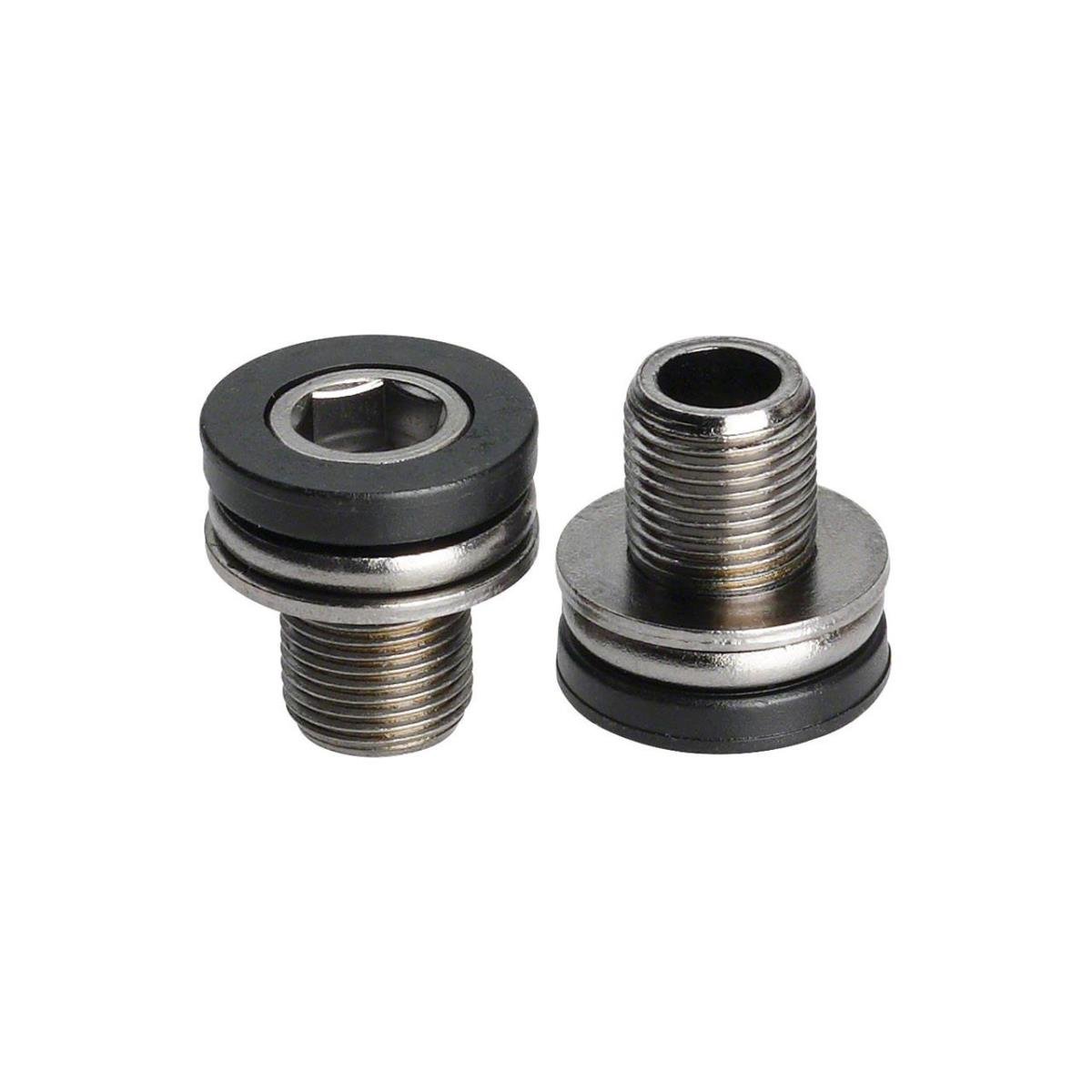FSA Steel ISIS Crank Bolt - Black, Size M12