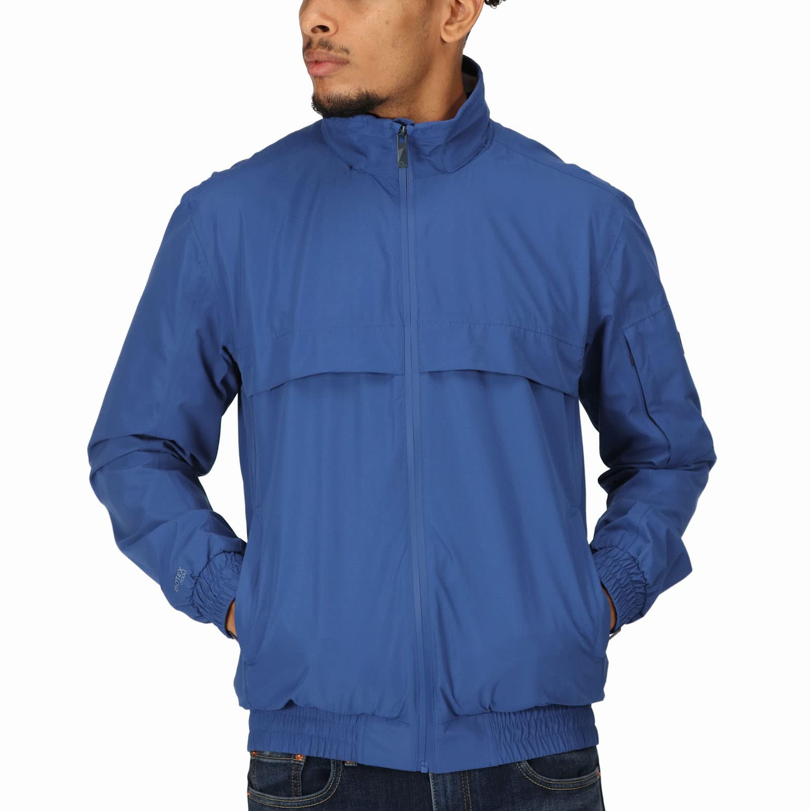 Regatta Chaqueta Shorebay Ligera Y Transpirable Con Cremallera Completa Para Hombre Chaqueta impermeable Hombre (Pack de 1)