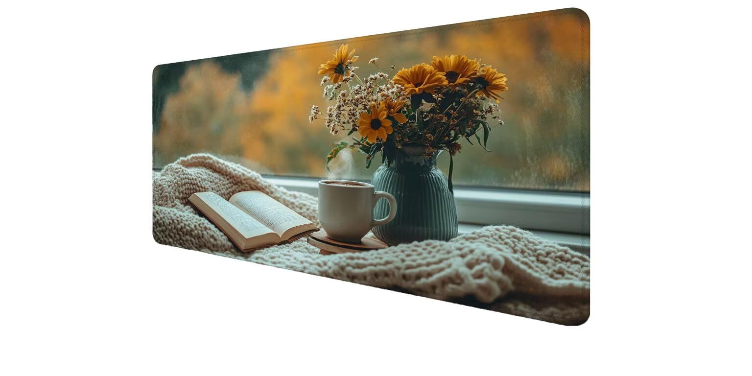 Alfombrilla ratón XXL 900x400x3 mm y tapete de escritorio grande modelo D1-459 8