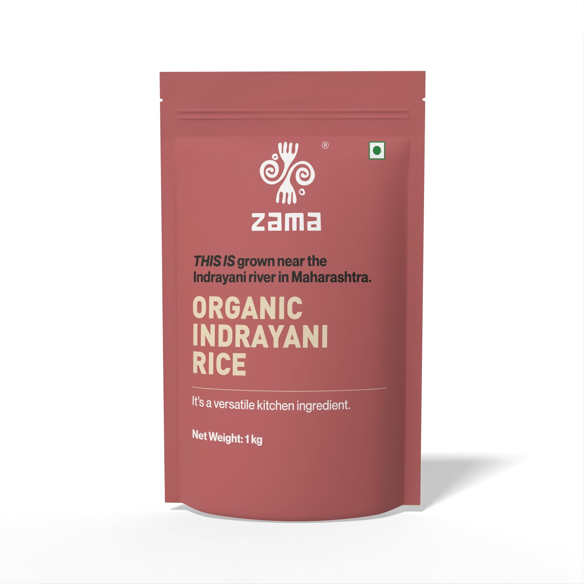 Organics Indrayani Rice 500g Pack of 2 | | Premium, Aromatic Grain | Gluten-Free, Easy to Digest | Rich in Nutrients | Ideal for Traditional Dishes | Grown by Farmers in Maharashtra