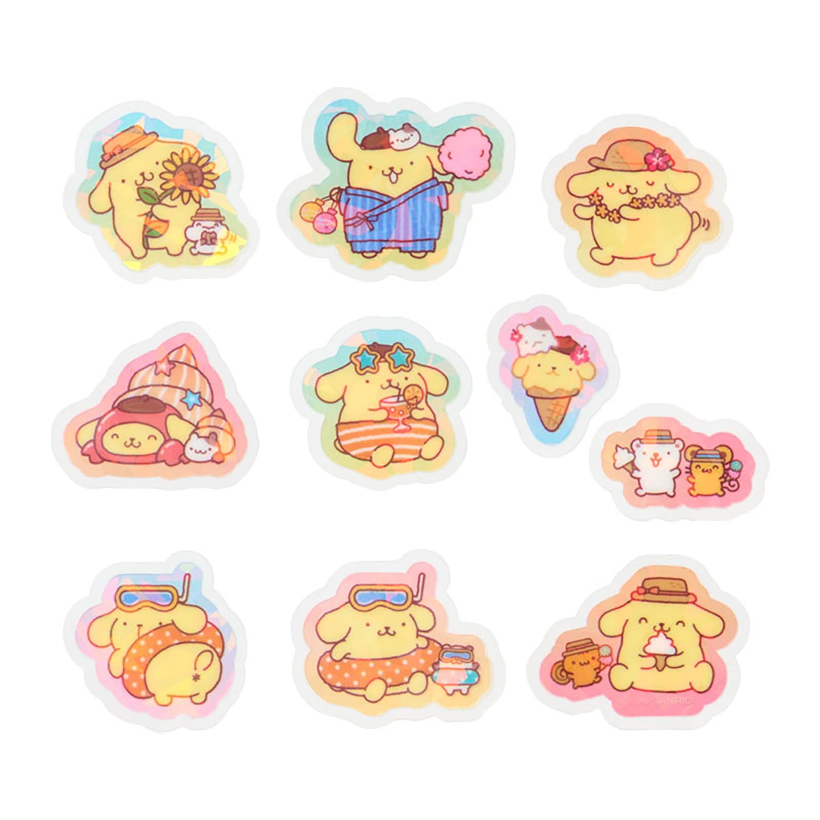 Amazon.co.jp: サンリオ(SANRIO) 夏シール ポムポムプリン 対象年齢3才