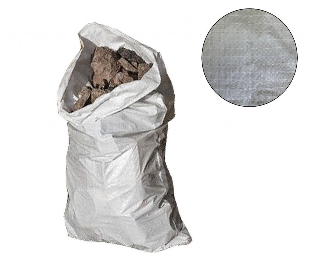 Premium Woven Polypropylene Bags / Rubble Sacks. Reusable Builders Bags x 100