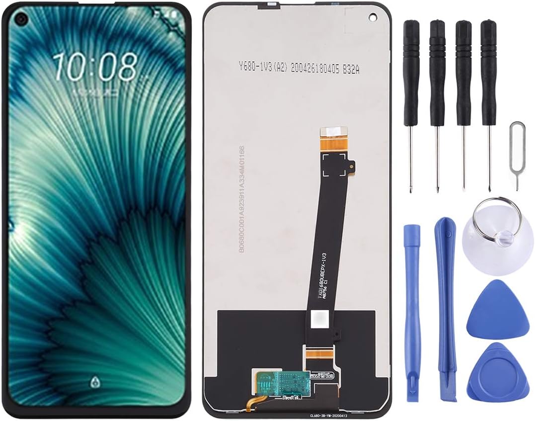 LCD Screen for HTC U20 5G with Digitizer Full Assembly (Black)