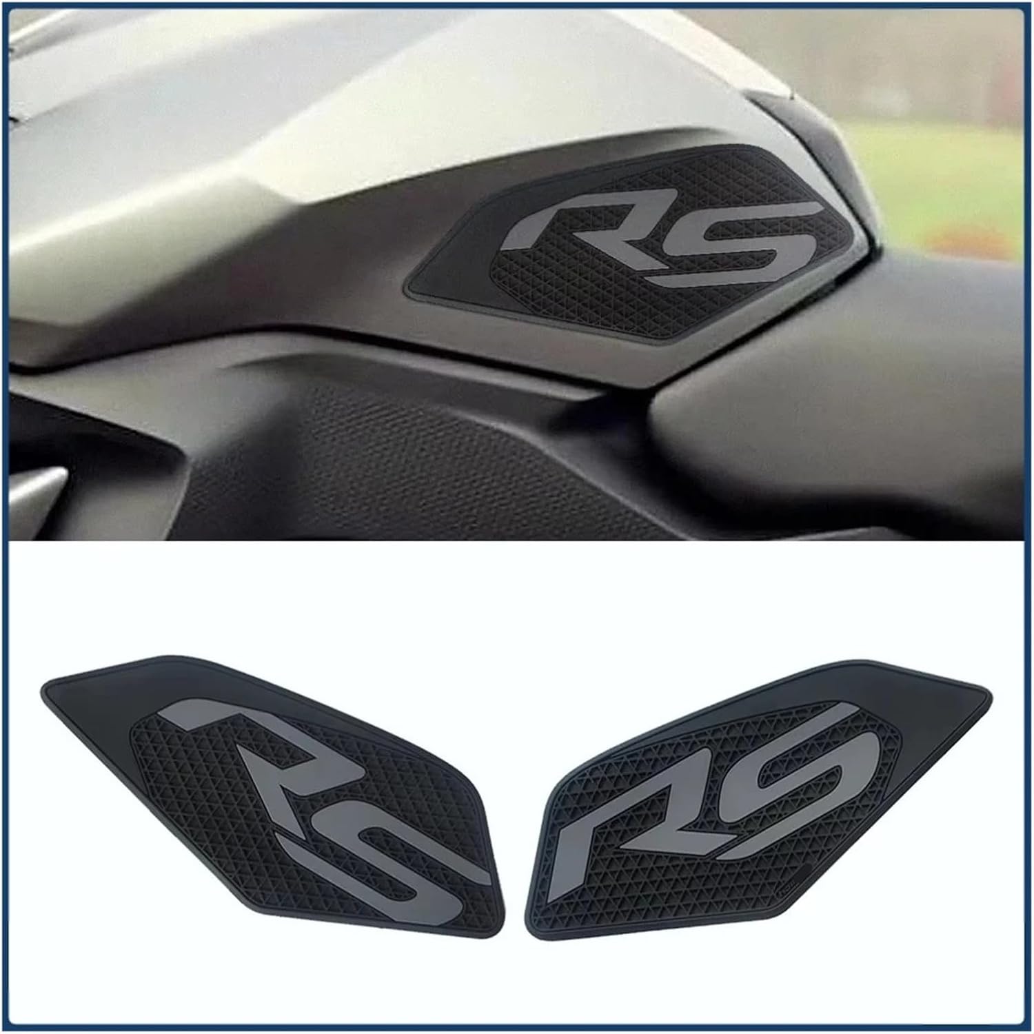 Motorcycle Tank Sticker for Motorrad R12-00RS 2014-2018 Motorcycle Stickers Accessorie Side Fuel Tank Pad Knee Grip Protection.