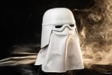 Koshowgic SW Cosplay Trooper, costume deluxe da collezione, maschera a testa piena, per adulti, maschera di Halloween - 4