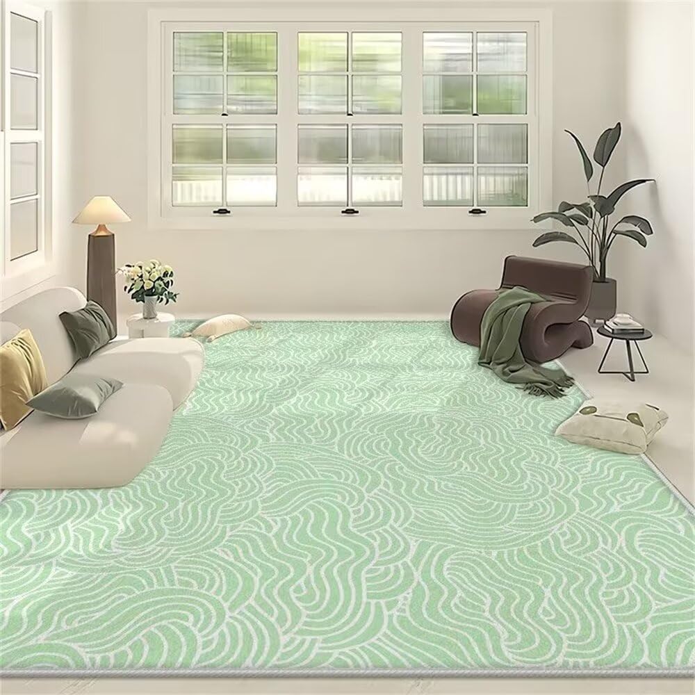 Tapis bureau vert 80x120cm résiste aux taches et protège le sol