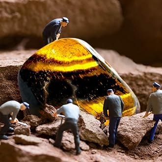 XXTOYS Kids Rocks Collection - 15-Piece Rock Collections for Kids - Cool Geology Gem Kit with Identification Sheet - Gemstones Set Box with Learning Guide and Storage Case - Educational Gift for Kids