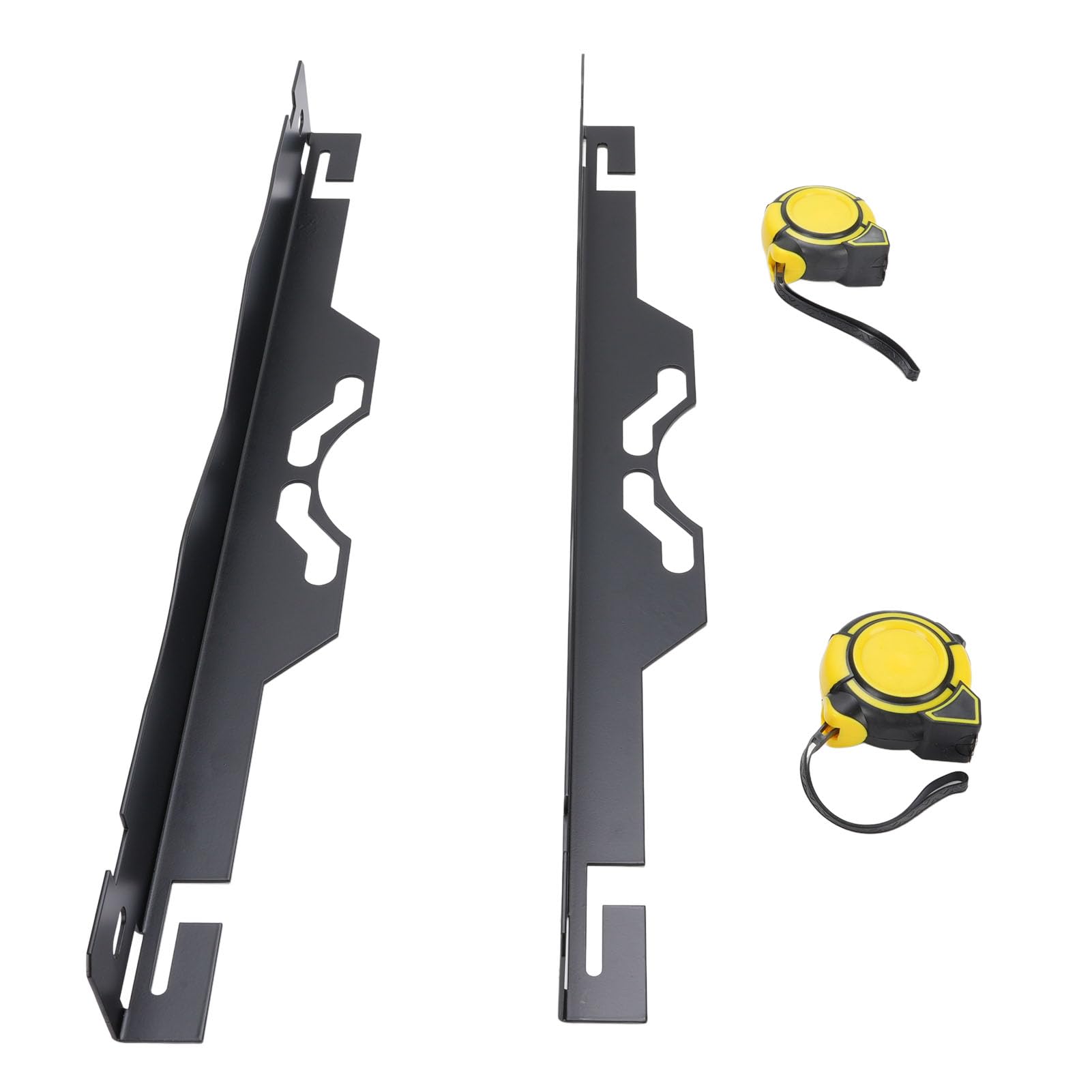 FTVOGUE Placa de Alineación de Ruedas, Herramienta de Alineación de Puntera de Acero Inoxidable Resistente con Cinta Métrica para Automóviles, Camiones, SUV, Ajuste Universal para Motocicletas,