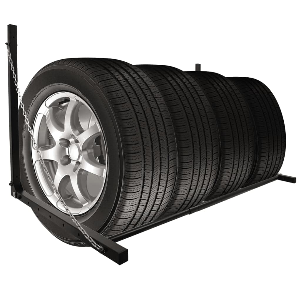 Porta pneumatici da parete ProPlus Steel Black