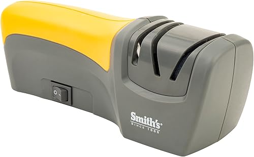 Smiths 50005 Edge Pro - Sacapuntas eléctrico compacto color amarillo Smiths 50005 Edge Pro - Sacapuntas eléctrico compacto color amarillo