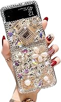 Vista 1 de Funda para Motorala Razr 2023 con diseño brillante de diamantes con purpurina y estilo femenino, funda para teléfono Moto Razr 2023 con diamantes