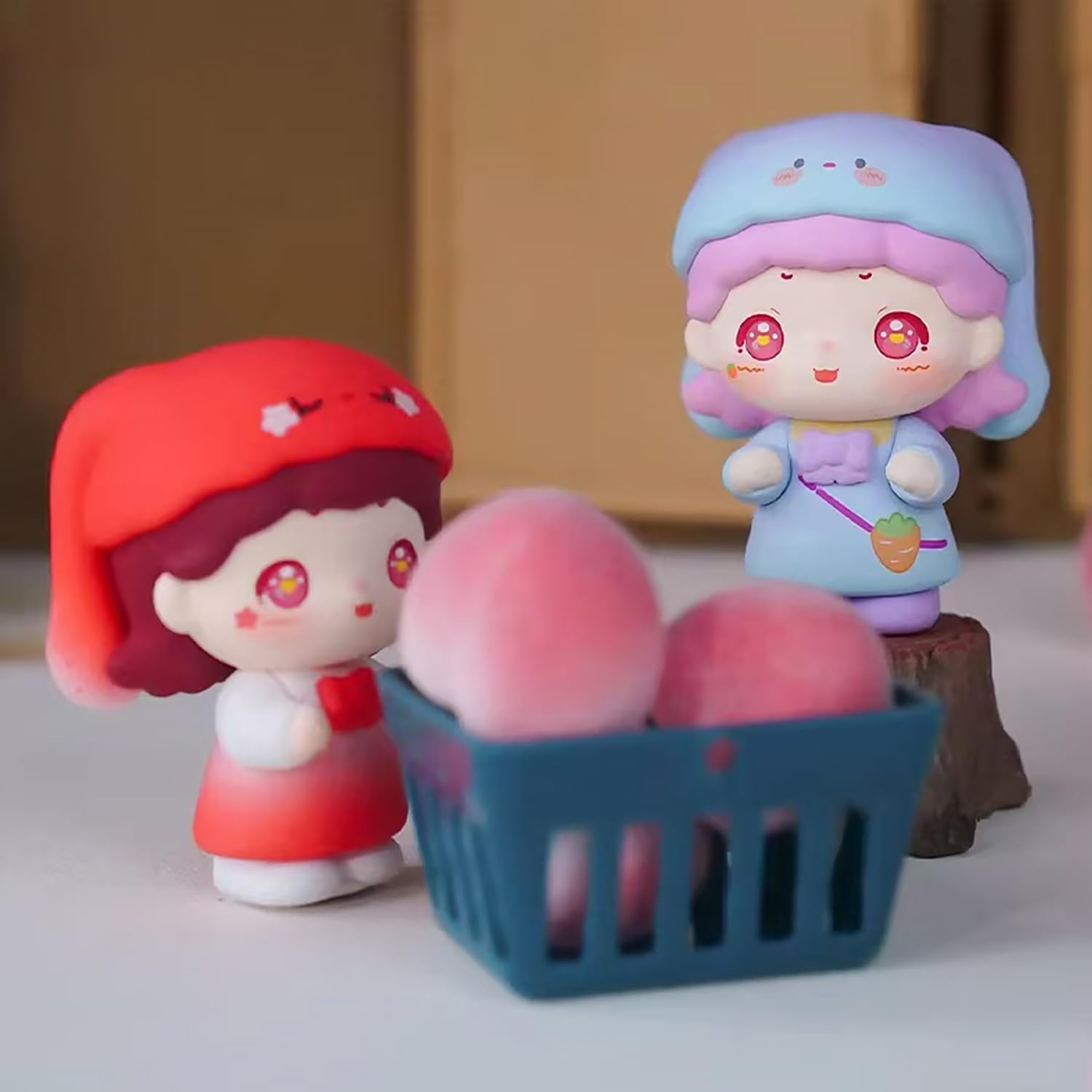 Little Ranch Adventure Series Blind Box Figures, Random Design Action Figures Collectible Toys for Birthday Gift, Home Decorations, Single Box
