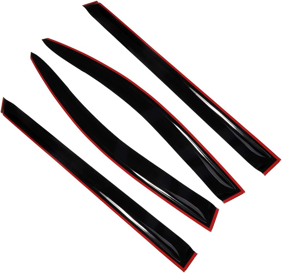 cciyu Side Window Deflector Window Deflector Sun Rain Guard