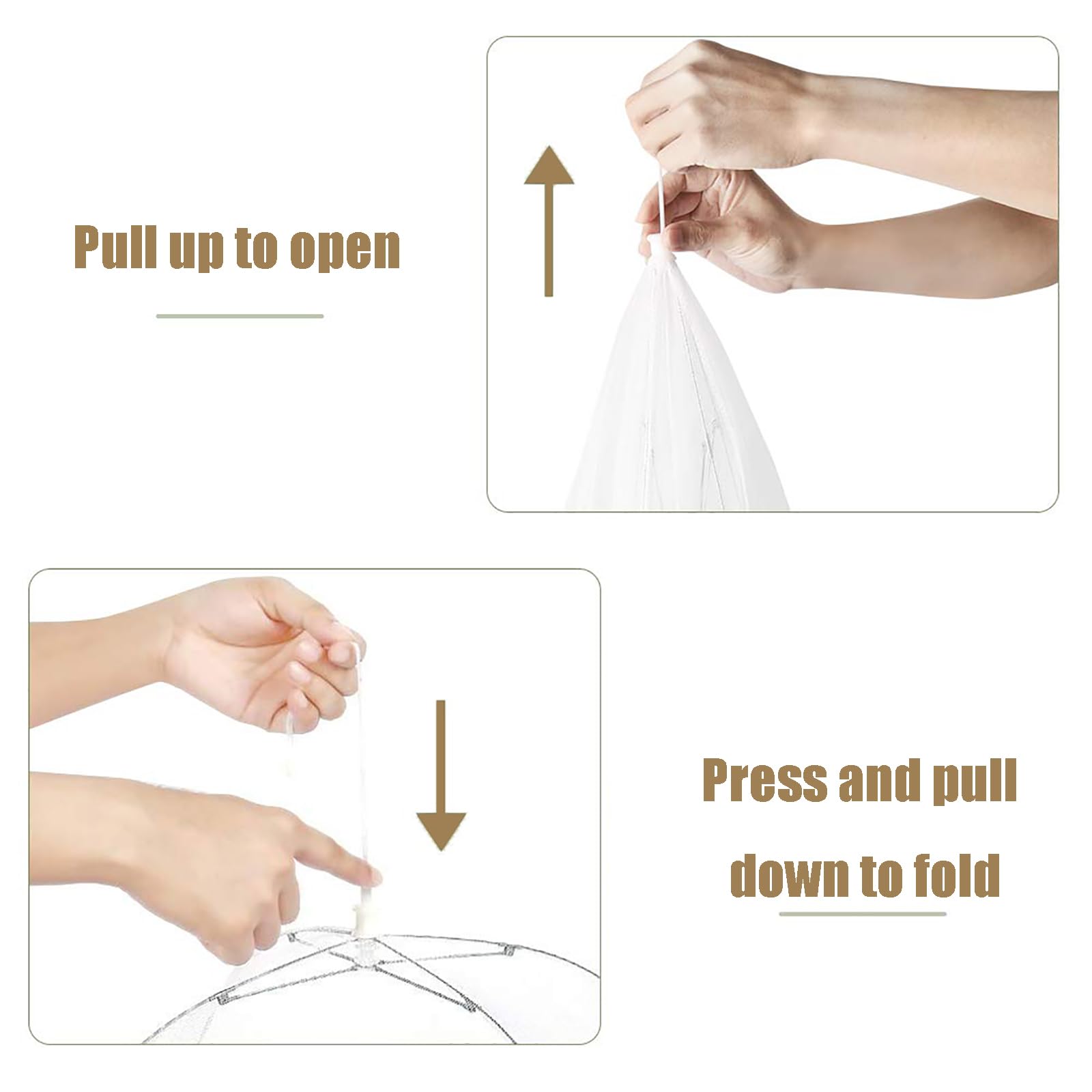 Cubierta de Malla para Alimentos,2 PCS Plegable Protector Transpirable contra Moscas para Mesa Fruta Picnic Mosquitera Comida Cubierta Protectora Reutilizable para Barbacoa Cocina