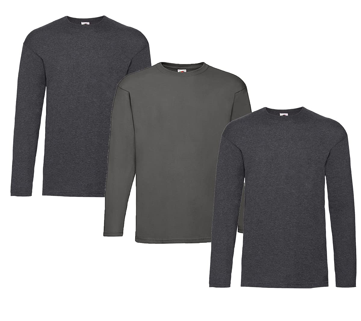 Fruit of the Loom Men's Valueweight Long Sleeve Sports Top (Pack of 1), XXL