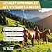 ALL-WIN Horse Meal Deal 15 kg | Haferfreies Pferdemüsli mit Apfel für hohe Schmackhaftigkeit | Reich an Vitamin E & Biotin | Ergänzungsfutter für Vitalität & Glanz