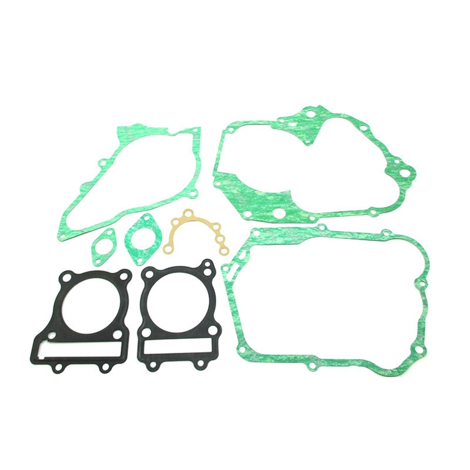 Junta del motor de la motocicleta Kit de juntas de motor para motos Zongshen Daytona Anima de 190 cc, 2 válvulas, arranque eléctrico Z190ZS1P62YML-2 Pit Dirt Monkey(2sets)