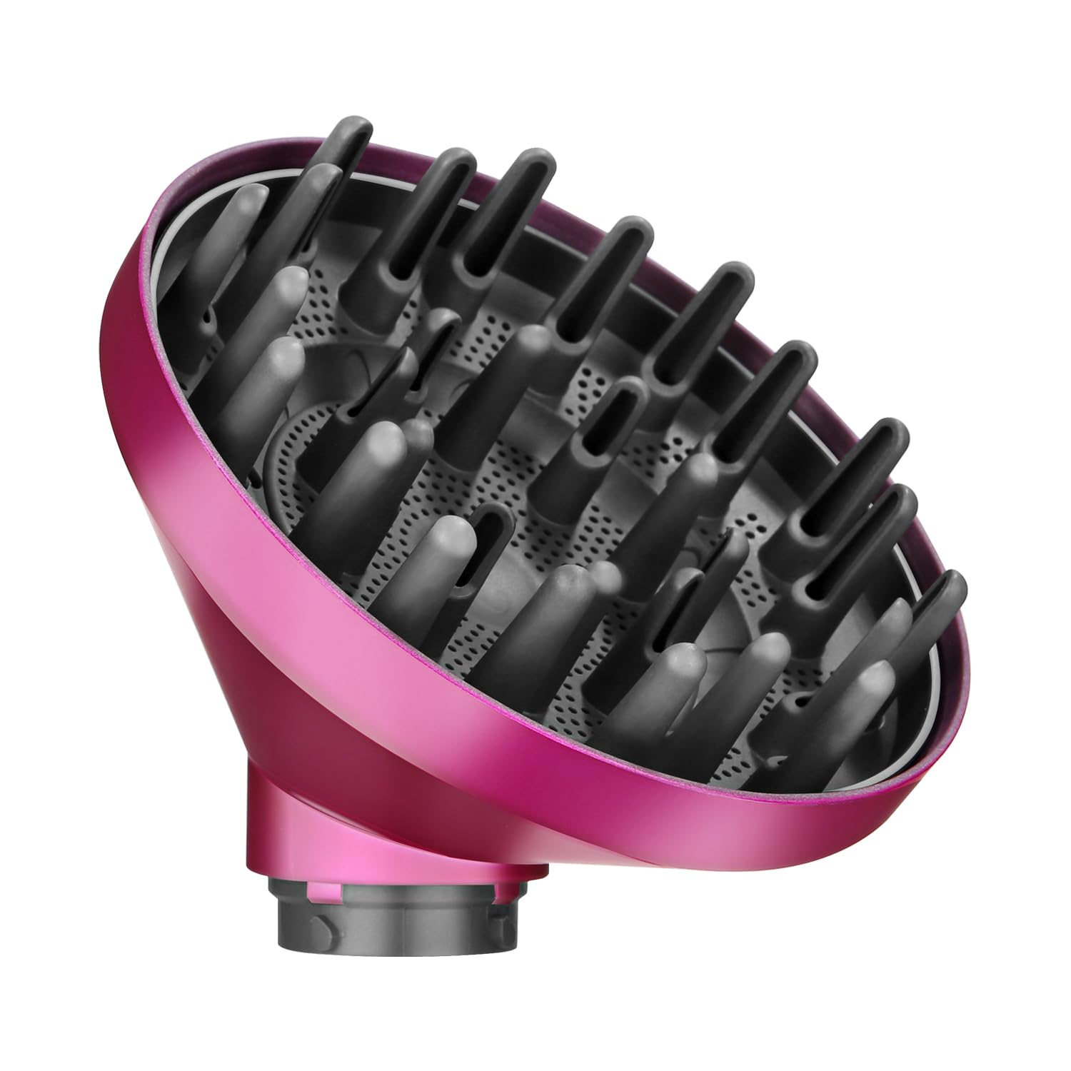 Diffusore per Dyson Airwrap HS01 HS03 HS05, diffusore per capelli ricci, ugello diffusore portatile per capelli, conversione per Airwrap Curling Styler in un asciugacapelli, rosso rosa