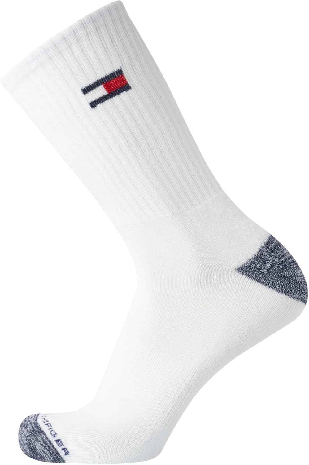 Tommy Hilfiger Mens Crew Socks - 10 Pack Moisture Wicking Cushioned Crew Running Socks for Men for Sports & Workout - Image 6