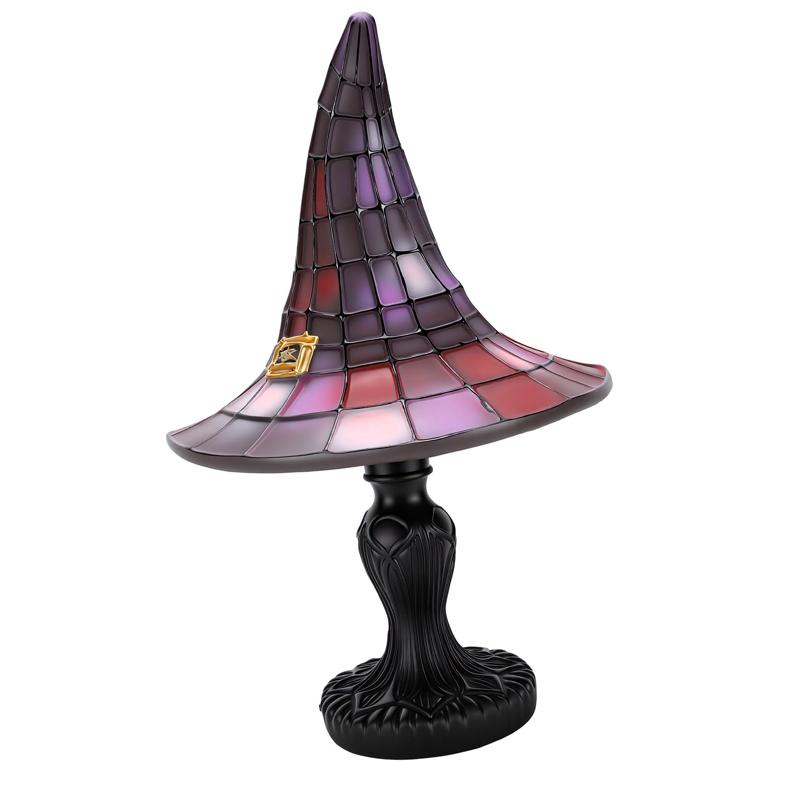 Lampada da Comodino con Cappello da Strega Affascinante Luce Calda (Grande)