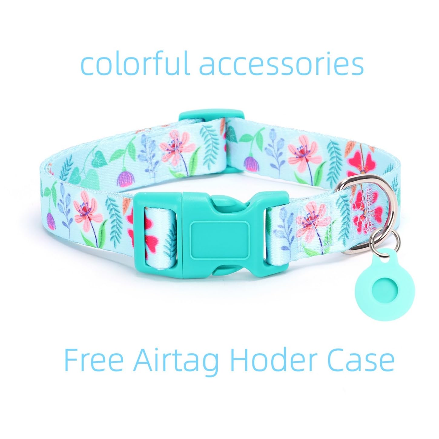 SLZZ Dog Collar with lead Airtag Holder Case Set - Image 2