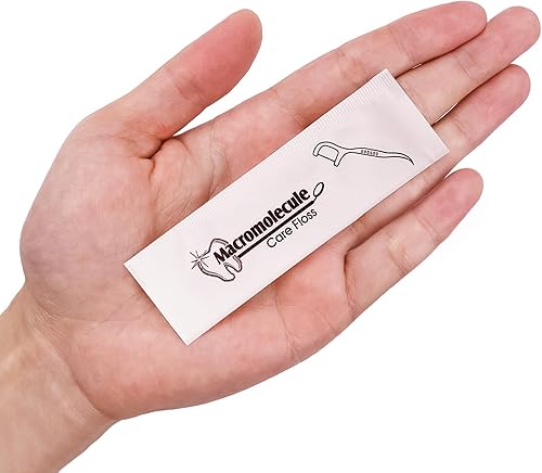 Miniatura 6 de Paquete de 200 hilos dentales envueltos individualmente, bolsa de hilo dental para viajes, hotel, restaurante, oficina, automóvil, hilo dental, púas