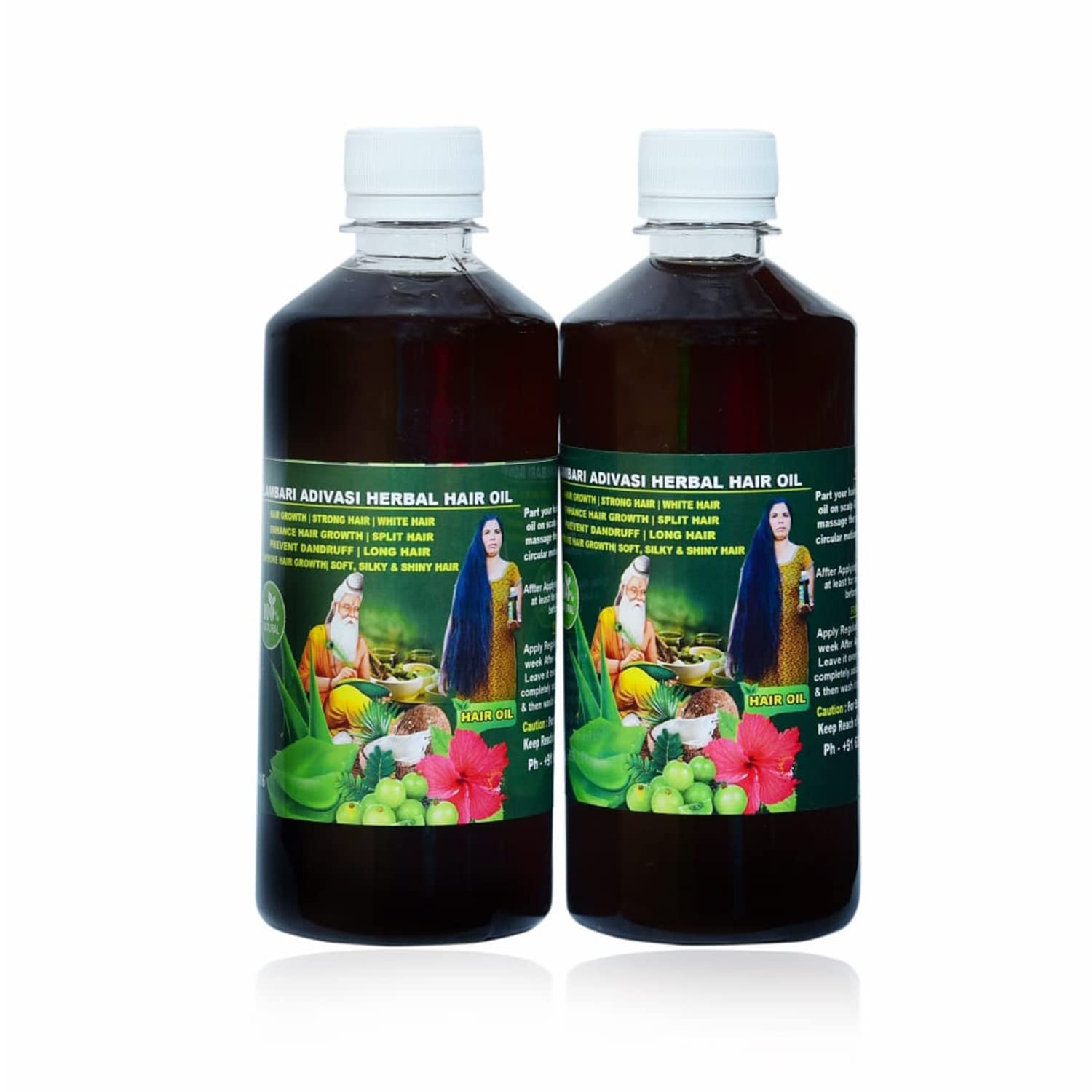 Adivasi Neelambari Herbal Hair Oil 1000 ml