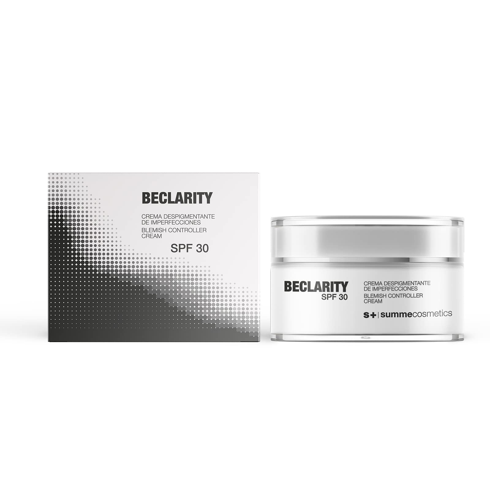 Summecosmetics-10273- BECLARITY Crema Facial Blanqueante de Imperfecciones SPF 30 50ml- crema facial despigmentante