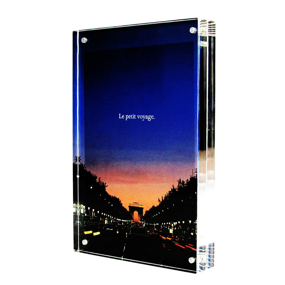 Photo stand clear framing M Berosu PEM-152L transparent magnétique pour souvenirs