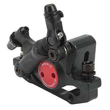 NEE Electric Scooter Boost Brake, Fine Workmanship Durable Scooter Hydraulic Brake Caliper Aluminum Alloy for Effective Easy Installation Modification (Black)