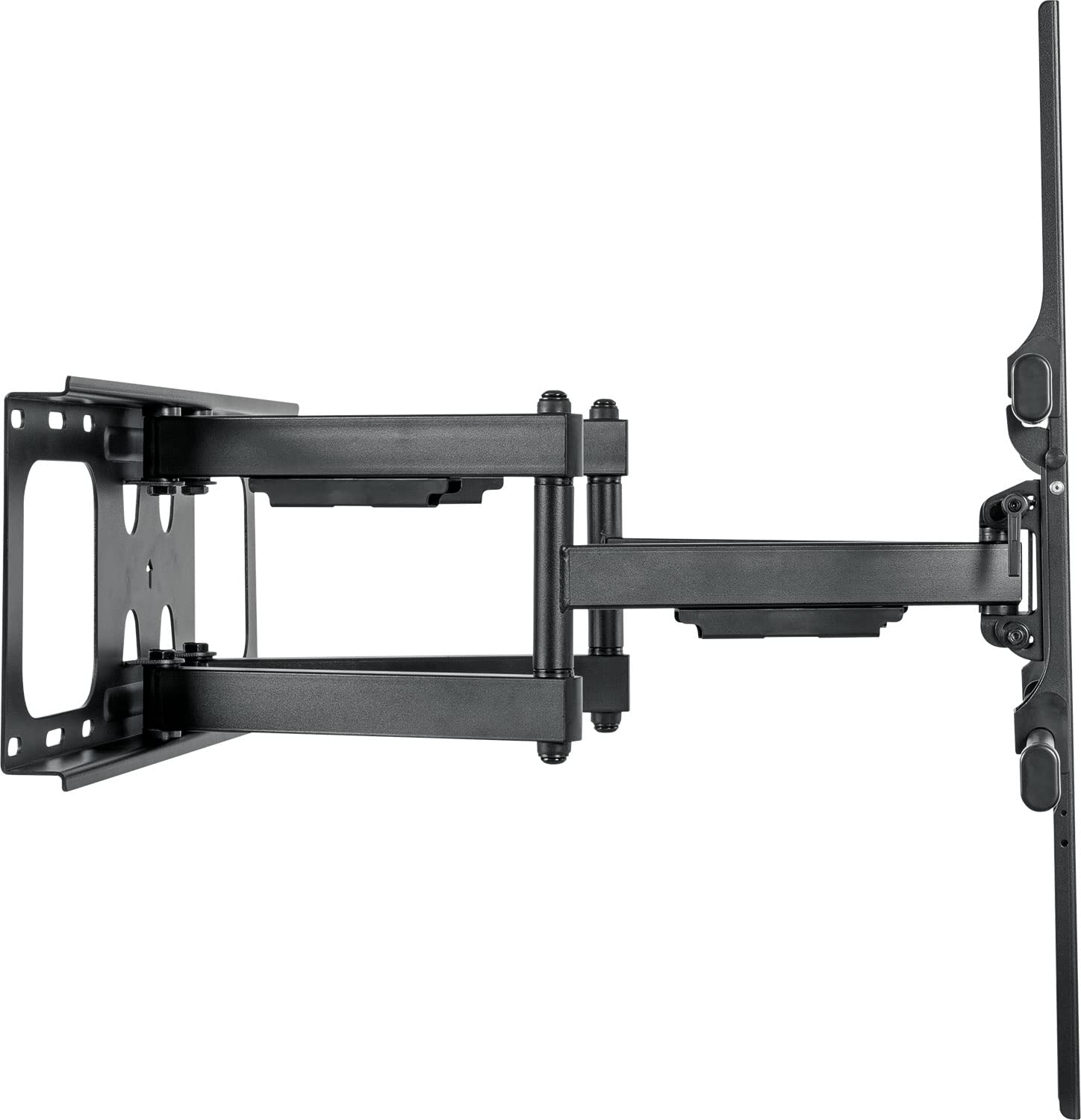 SCHWAIGER -LWHD9075 513- uchwyt ścienny do telewizora z dwoma ramionami obrotowymi | do płaskich ekranów (LCD, LED, TFT, plazma) | do 228 cm (90') | VESA 800x600