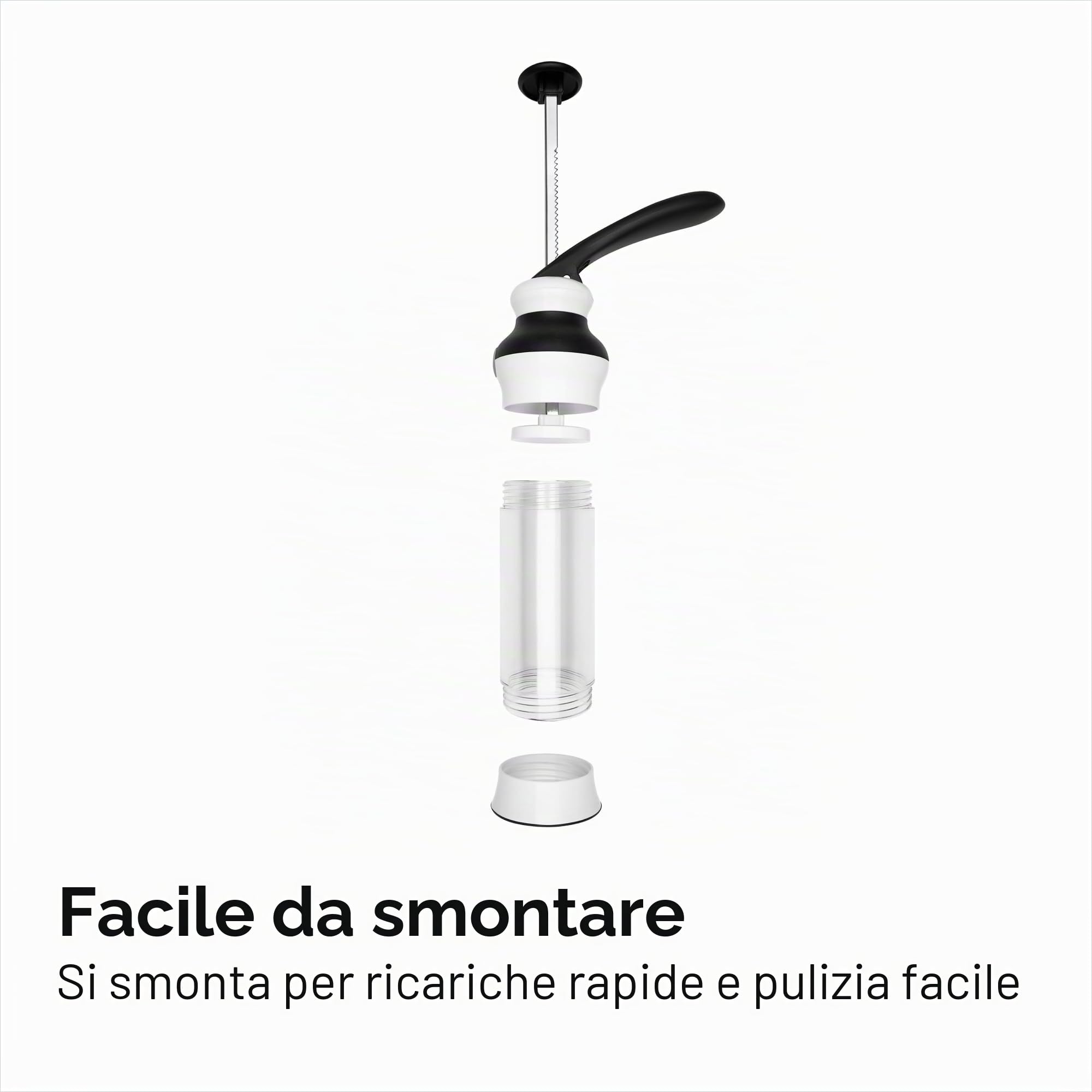 OXO Crea Biscotti, Plastica, Trasparente